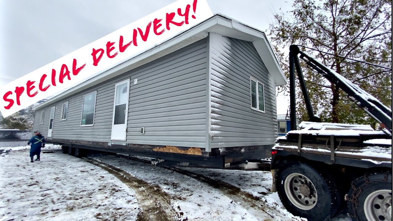 Single Wide Delivery 2020 Manufactured Home! YouTube