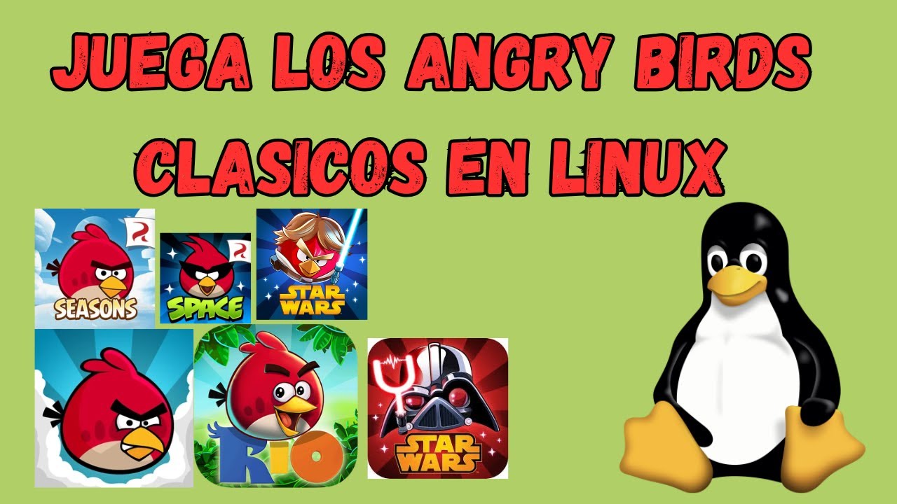 !Descarga Angry Birds en Linux¡ - YouTube