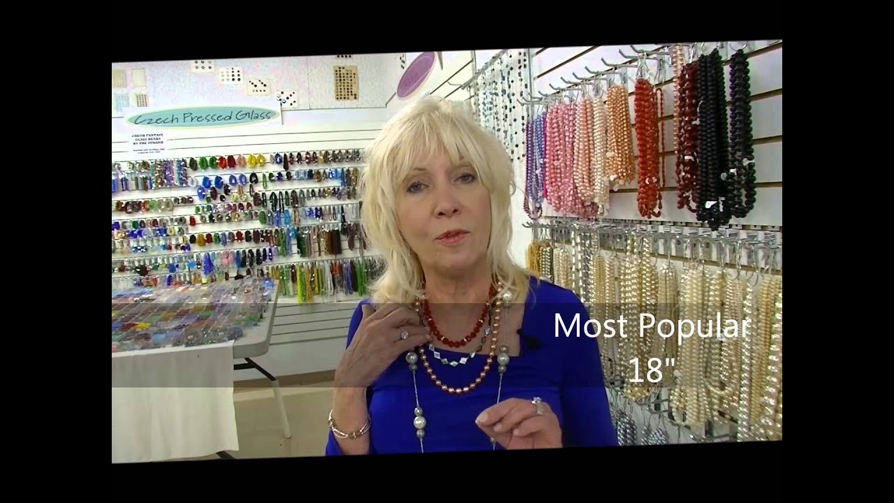Susan Jewelry Necklace Length YouTube