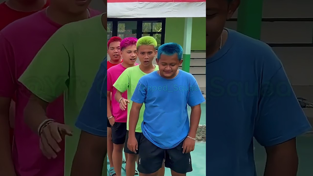 Pasukan botak warna juga punya yel-yel!! ga kalah kompak sama tim paskibra 😭🤣
