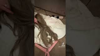 Bank holiday Monday , gym session, wash wig and tidy up 