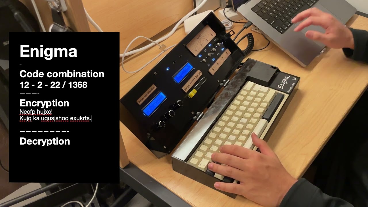 21C Enigma machine [Function demo]
