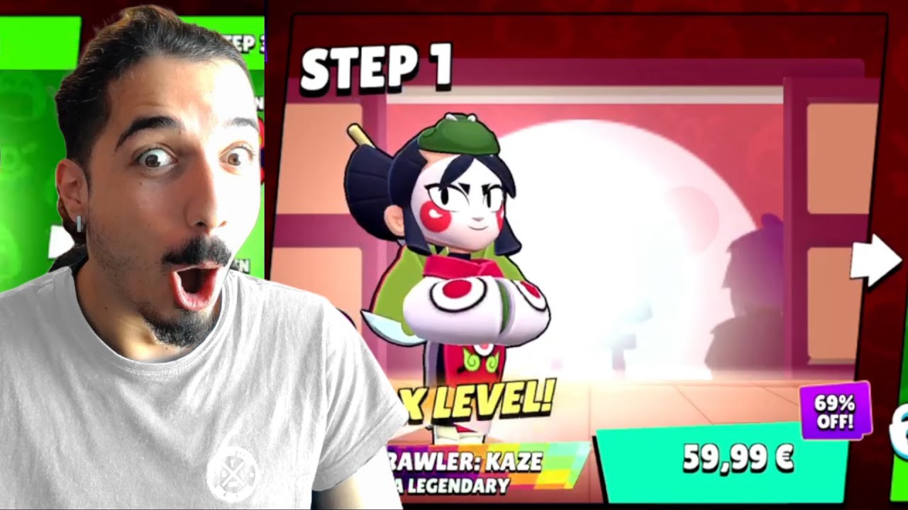 ΑΓΟΡΑΣΑ ΤΗΝ KAZE?! #brawlstars #brawlstarsgreek #kaze