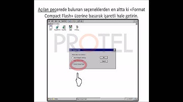 MICROS 9700 | 01.Donanım | 03.Formatlama