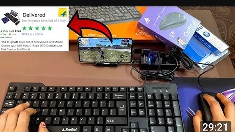 How to play Minecraft pe with keyboard and mouse in your  Mobile/Tricks/(Gadgets)|Malayalam|100%Work