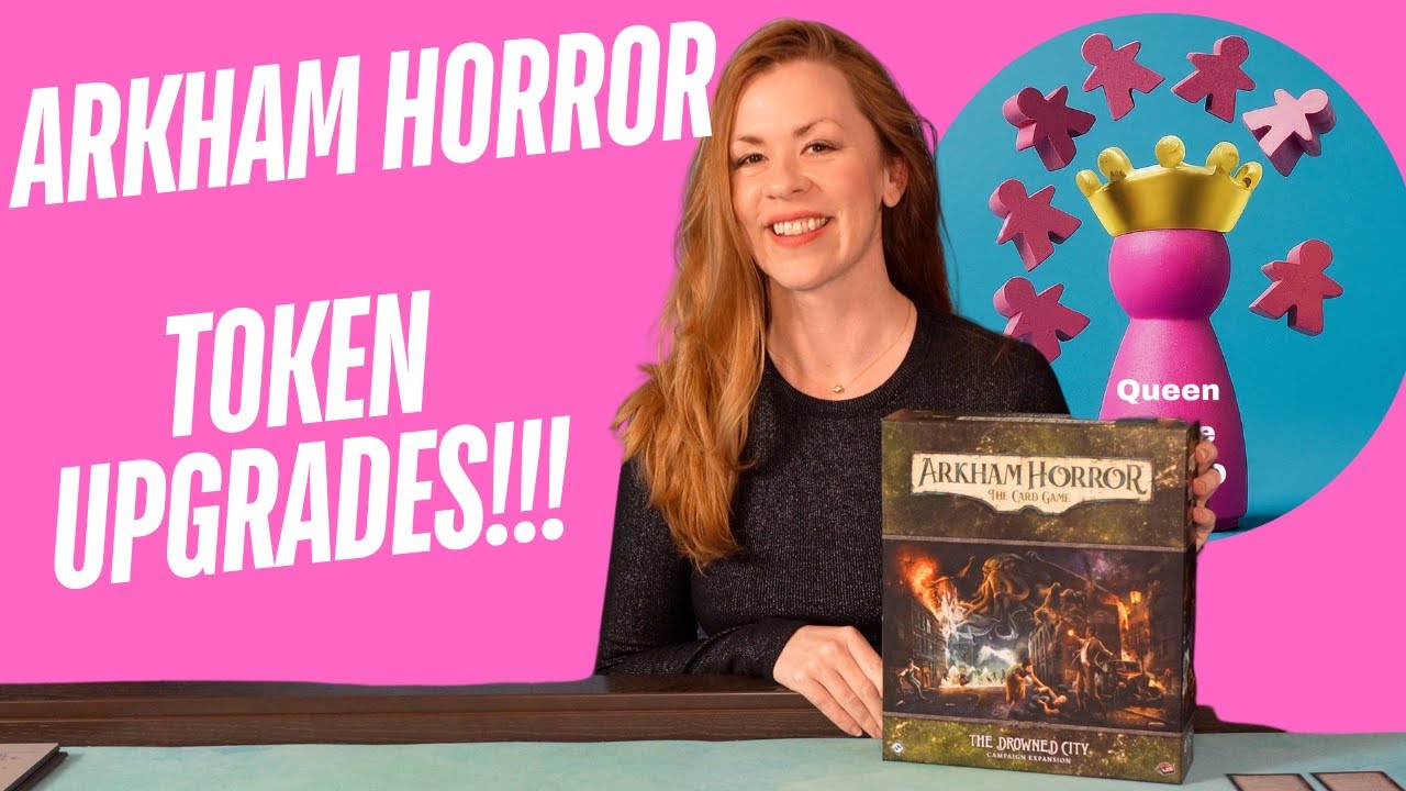arkham horror card game token upgrade Amazon.com: Ata-Boy Arkham Horror Board Game Chaos Tokens Set of Six 1.25  Inch Collectible Buttons : Clothing, Shoes & Jewelry