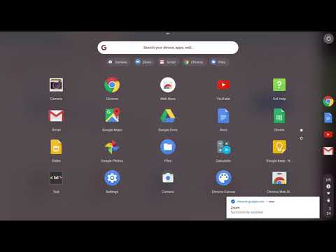 Video Zoom app for your Chromebook - youtube