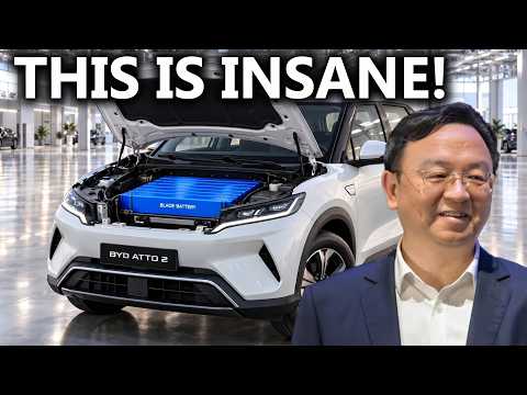 BYD JUST RELEASED A NEW EV BATTERY With 1,000-Mile Range & 5-Minute Charge!