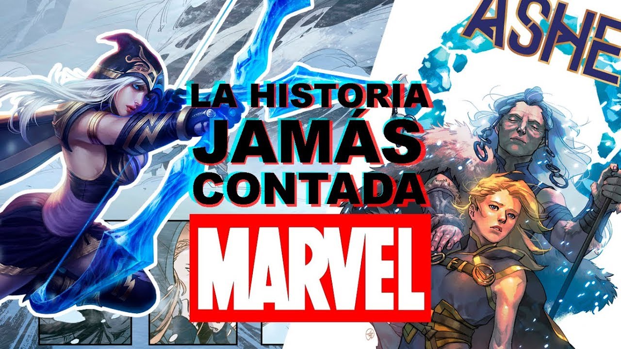 halo y ness lol youtube EL PRIMER CÓMIC DE MARVEL Y LEAGUE OF LEGENDS: ASHE MATRIARCA | Universo lol con Halo Especial