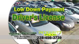 Holmes Motors Integrity Plan Diberville
