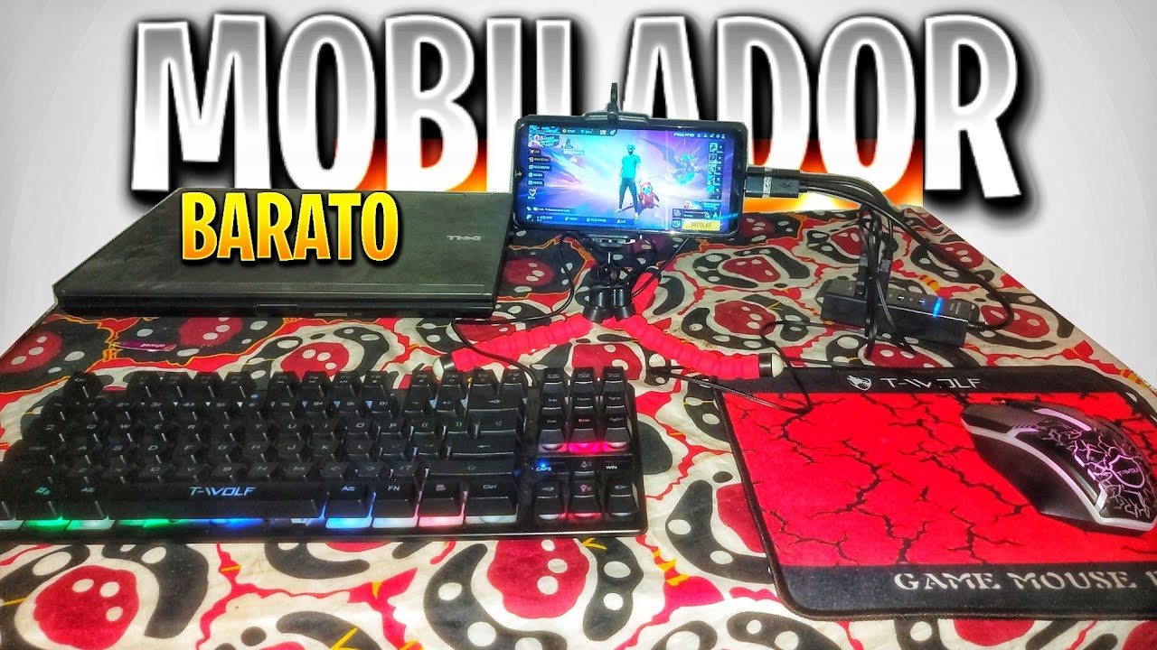 COMO MONTAR UM SETUP MOBILADOR BARATO 2024 🇦🇴🇧🇷 (teclado mouse e ...