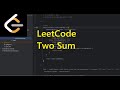 LeetCode Two Sum