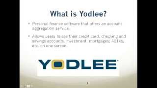 Yodlee Tutorial