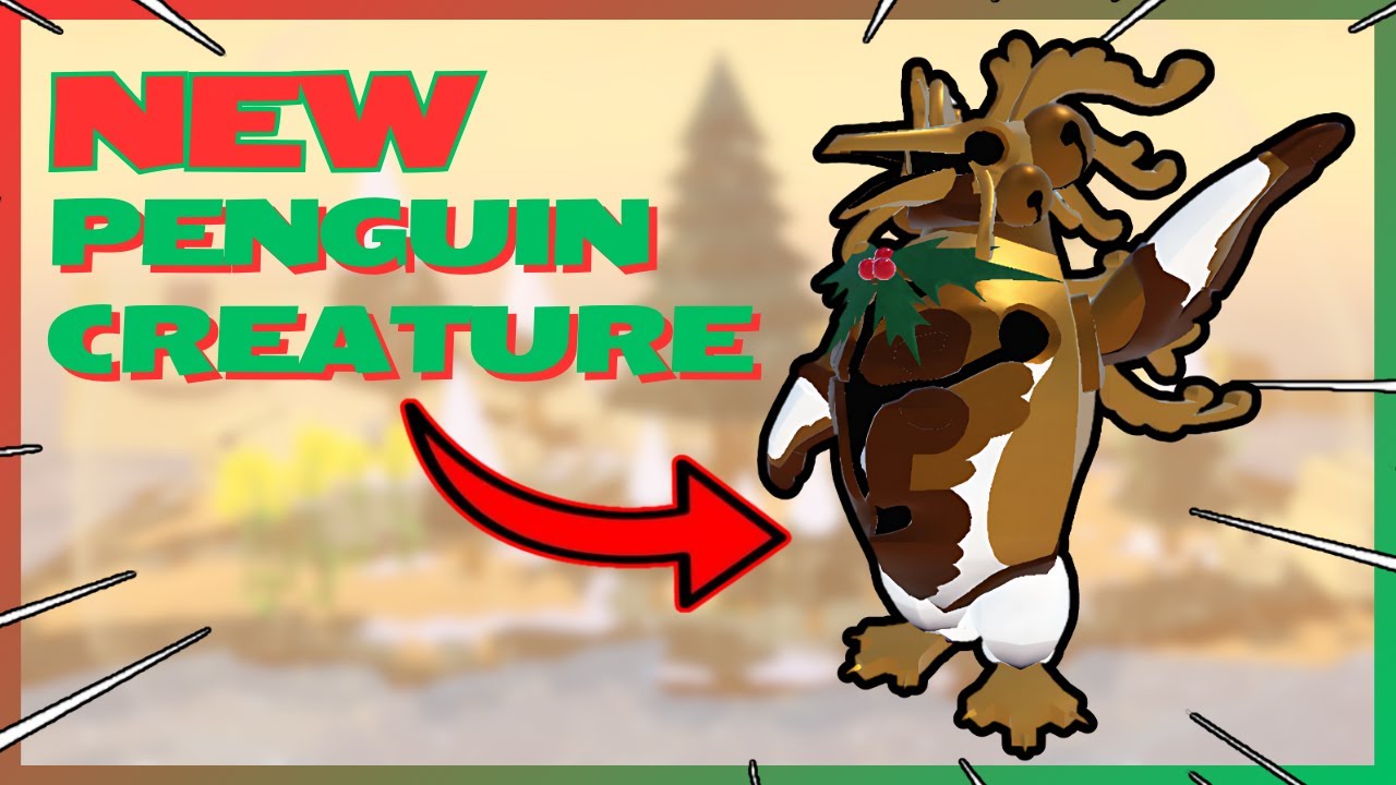 The Upcoming NEW Penguin Creature Reverbelle in Creatures of Sonaria ...