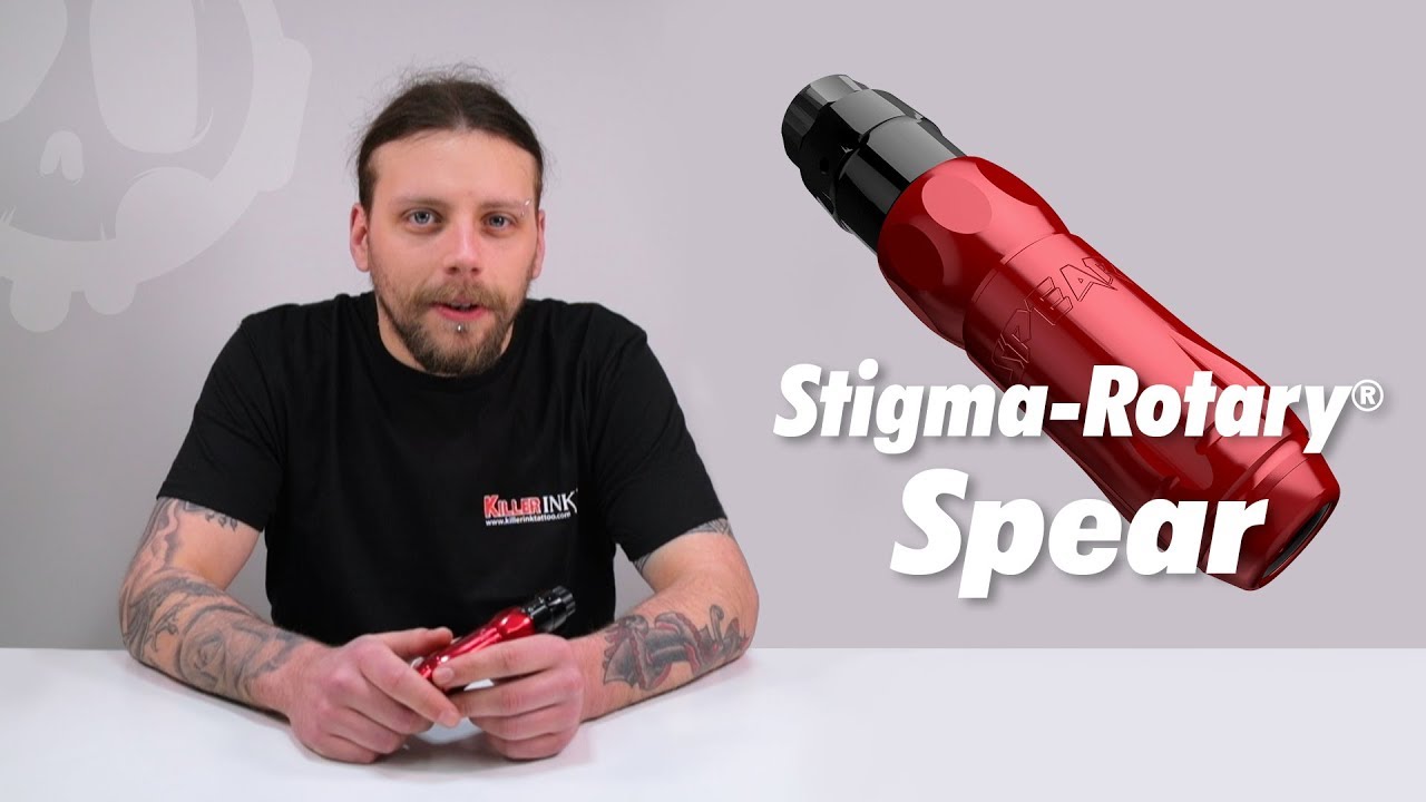 discount broadcast Patriotic Stigma-Rotary® Spear Tattoo Machine | Review, Setup & Unboxing - YouTube