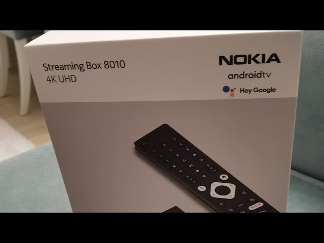 NOKIA Streaming Box 8010 Unboxing & quick set-up 