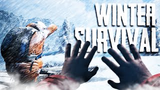 HUNTED BY A GRIZZLY! - Winter Survival Simulator screenshot 3