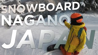 Snowboarding In Nagano Shiga-Kogen | The Biggest Ski Resort In Japan