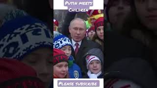 Putin Meets Children #Vladimirputin #Russia #Shorts