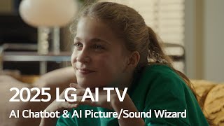 2025 LG AI TV l AI Chatbot: Optimized for Every Me