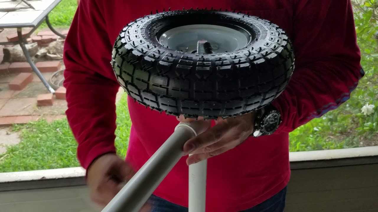 DIY Scupper plug cart for the Perception Pescador pilot 12 - YouTube