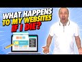 What happens to my website if I die?