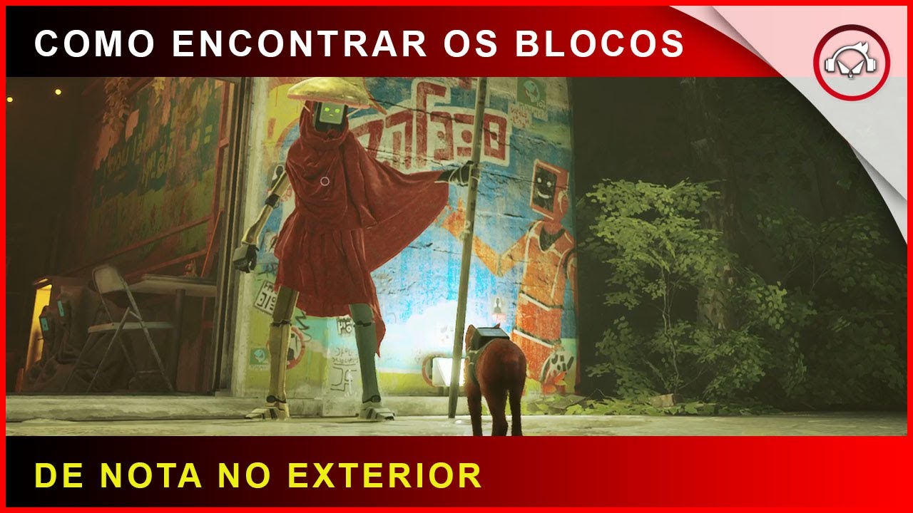 Miniatura do vídeo Stray, Como encontrar os blocos de nota no exterior | Super-dica