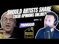 Should Artists Share Their Opinions Online? Promogod on The Racket House Podcast