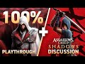 Assassin's Creed Shadows Gameplay Discussion + 100% ACB Stream