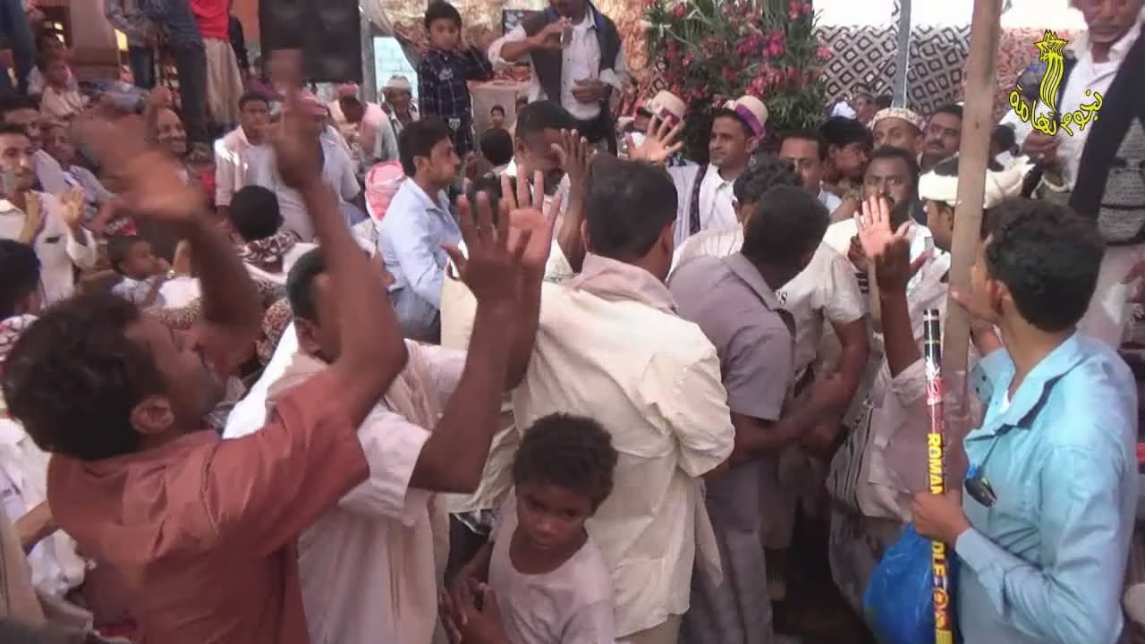 فرحة الزفة في عادات وتقاليد سواحل تهامة في زفاف الأستاذ أحمد مزجاجي بالسويق غناء إبراهيم حبيب