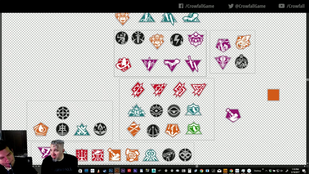 Crowfall - Icons and Runes UI