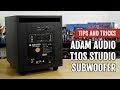 Mojaxx Reviews the ADAM Audio T10S Studio Subwoofer | Tips and Tricks