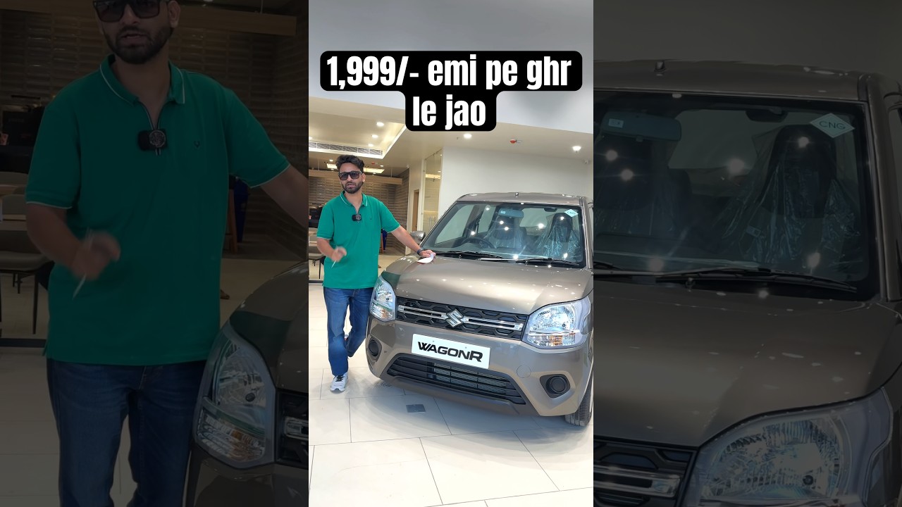 Wagon r  sirf 2000 ki emi pe ghr leke jao ye car #newcar