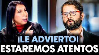 ¡BRUTAL! KARLA RUBILAR ARREMETE contra GABRIEL BORIC por CUENTA PÚBLICA