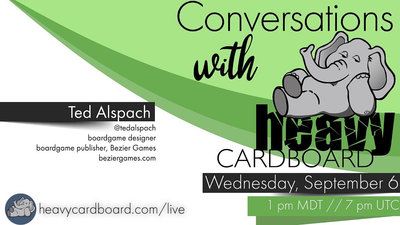 Conversations with Heavy Cardboard: Ted Alspach
