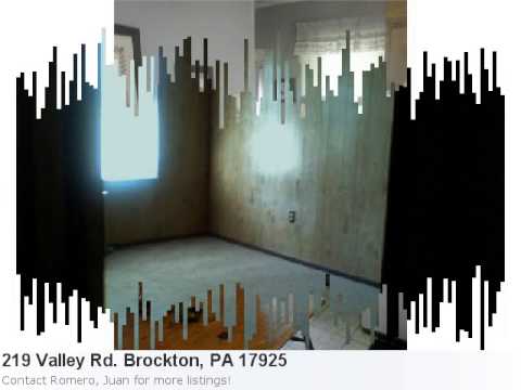 219 Valley Rd., Brockton, PA home video tour