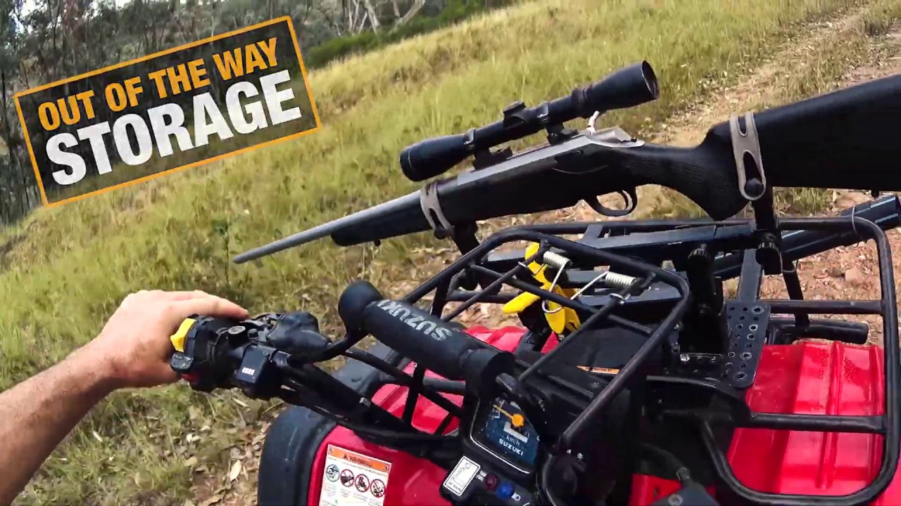 Quad Bike Gun Holder Eagleye SmartRest Brand ATV and Ute gun rest Quad Bike 