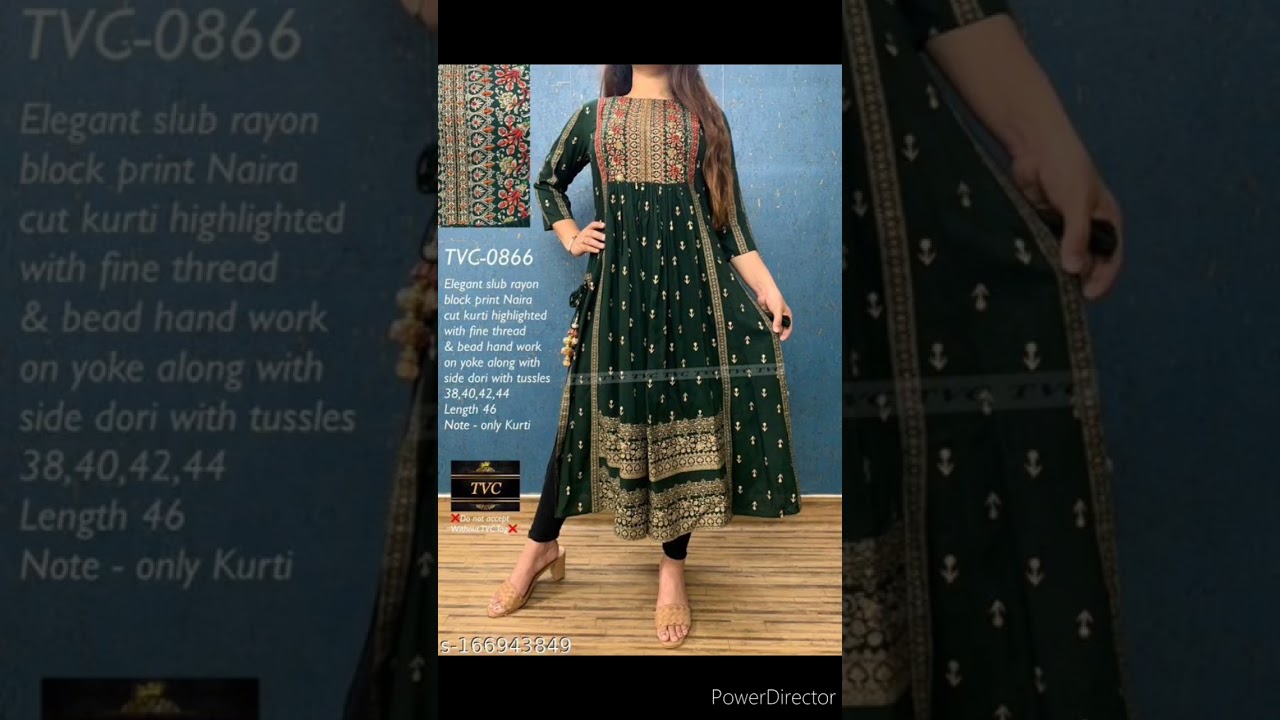 naira cut kurti style new