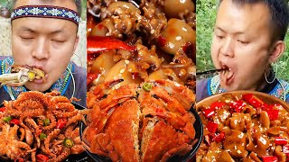 【ASMR MUKBANG】ROASTED BEEF TONGUE丨CHINESE FOOD EATING SHOW丨TIKTOK FUNNY VIDEOS