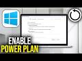 How To Enable Missing Power Plan in Windows 10/11 - Restore High &amp; Ultimate Performance Power