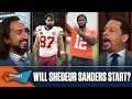 Travis Kelce breaks up Chiefs camp fight, Will Shedeur Sanders play this year? | FIRST THINGS FIRST
