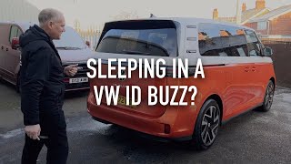 Can you sleep in a VW ID Buzz?