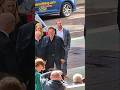 Arnold Schwarzenegger making a powerful entry at the event 💪🔥 #arnoldschwarzenegger