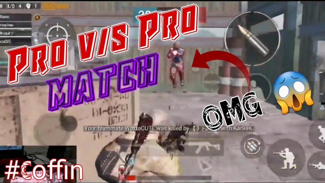 Coffin playing TDM (Pro v/s Pro) Match. handcam gameplay with 4 finger claw.