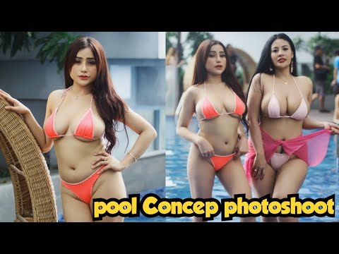 motret Bikini pool Concep sampai ke Surabaya..modelnya cakep lurr..
