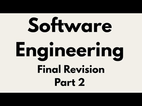 Software Engineering Final Revision part 2 ( Lec 7 & 8 & 9) - YouTube