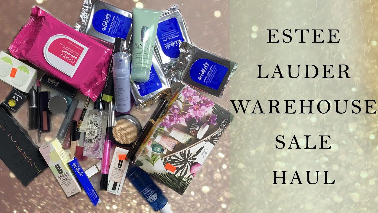 ESTEE LAUDER WAREHOUSE SALE HAUL, NOV 2018