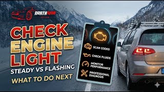 Check Engine Light Steady vs Flashing What To Do Next
