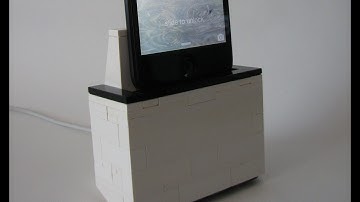 iPhone 5 and 5s LEGO Dock