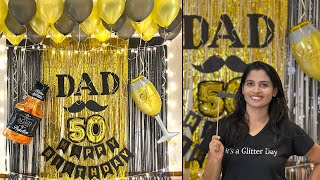 50th Birthday Surprise Ideas for Father